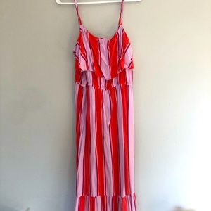 Bright summer maxi dress
